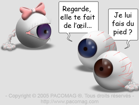 faire de l'oeil